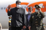 مادورو وارد تهران شد