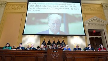 کمیته منتخب نمایندگان کنگره آمریکا: دونالد ترامپ در کانون تلاش برای کودتا قرار داشت 