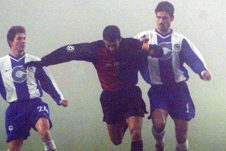 رویارویی علی دایی با پپ گواردیولا در لیگ قهرمانان اروپا/عکس