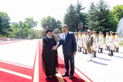 تصاویر | استقبال رسمی سیدابراهیم رئیسی از رئیس جمهور ونزوئلا در تهران