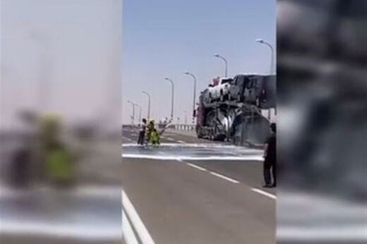 ببینید | دومینوی آتش‌سوزی‌ها در سرزمین‌های اشغالی