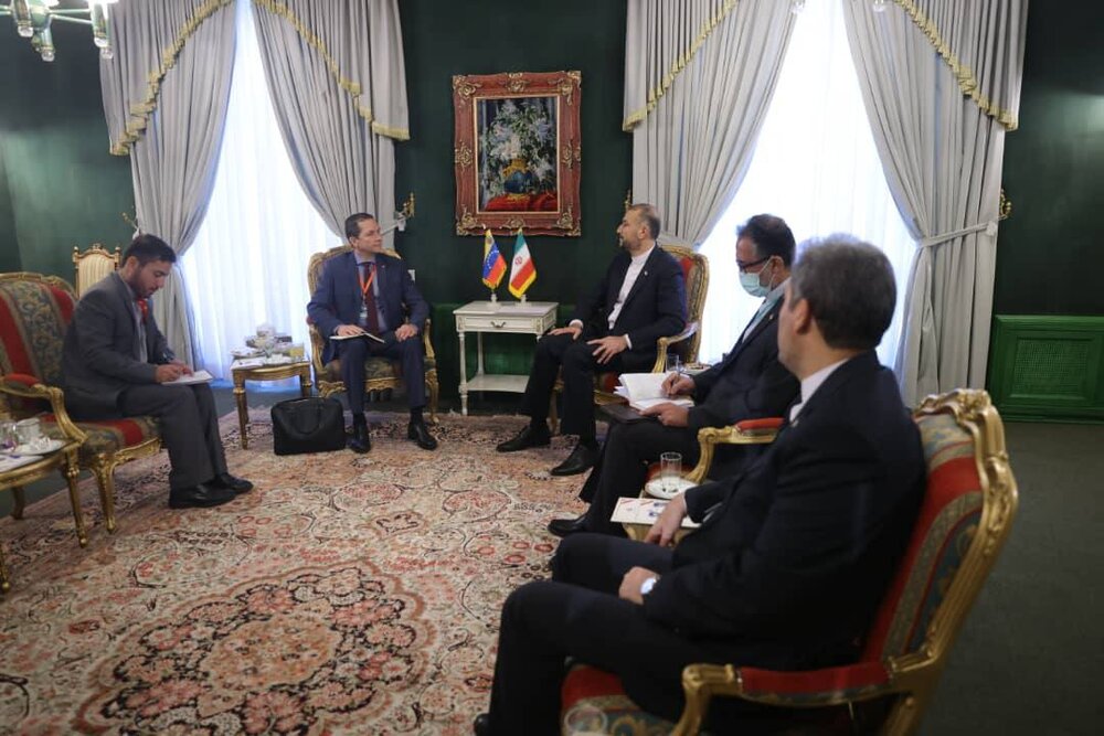 دیدار وزیران خارجه ایران و ونزوئلا
