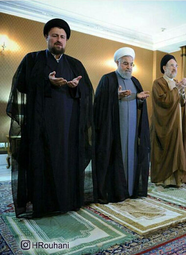روزنامه دولت برای مستندسازی ادعای خود، عکس دستکاری شده منتشر کرد / جزئیات جلسه دیدار جمعه شب روحانی، خاتمی و سیدحسن خمینی