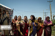 تصاویر | رسم و رسوم‌های زیبا از عروسی ترکمن