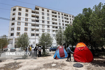 تصاویر | آوارگی در ساختمان عدالت