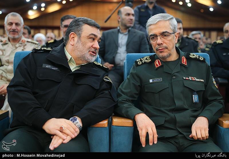 قدردانی سرلشکر باقری از فراجا در پی دستگیری سریع سارقان بانک ملی 2