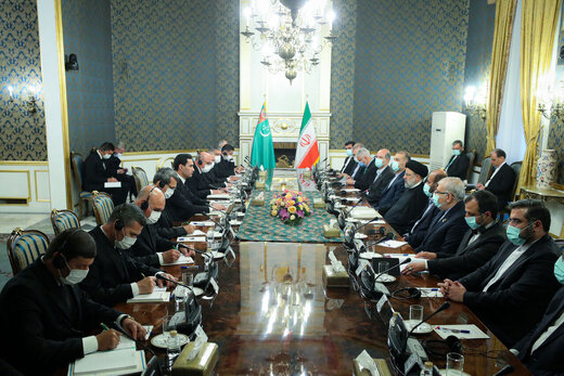 High-level delegations from Iran, Turkmenistan convene in Tehran