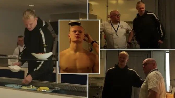 خستین اقدام هالند در سیتی: ارتباط خوب با سرآشپزها!