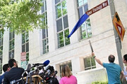 ببینید | نامگذاری خیابان سفارت عربستان در واشنگتن به نام جمال خاشقجی
