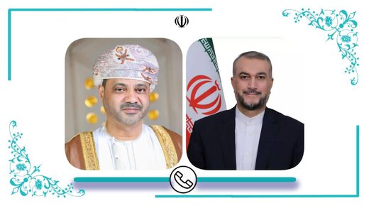 Iran, Oman FMs discuss bilateral ties on phone