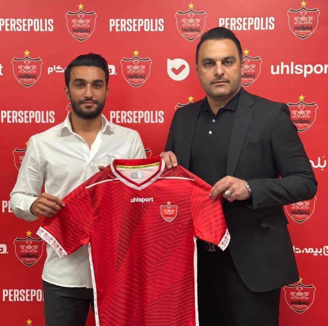پایان شایعات؛ هافبک پرسپولیس تمدید کرد/عکس