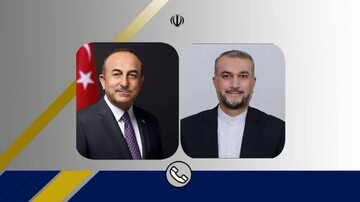 امير عبداللهيان يهنئ نظيره التركي بفوز اردوغان في انتخابات الرئاسة التركية