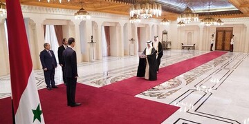 بشار اسد استوارنامه سفیر جدید بحرین را پذیرفت
