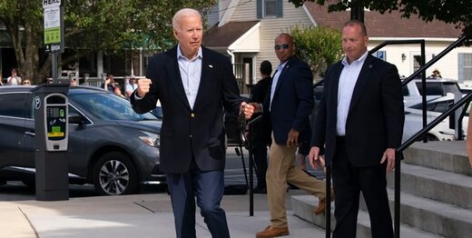 بایدن پرید!