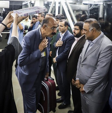 هفتمین گروه حجاج خوزستانی عازم مدینه منوره شد هفتمین گروه حجاج خوزستانی عازم مدینه منوره شد