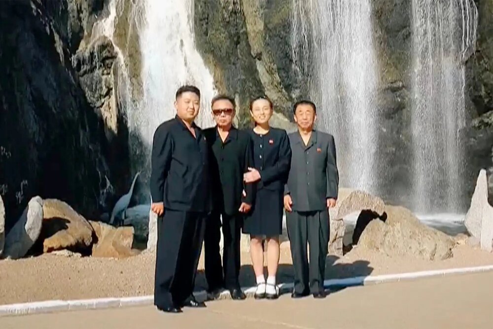 بچگی‌های رهبر کره شمالی/عکس