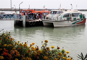 تعطیلی اسکله‌های مسافری هرمزگان به‌علت شرایط نامساعد جوی و دریایی