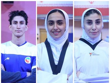 Iranian athletes bag 3 medals in Asian Taekwondo Championships