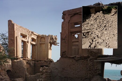 تخریب‌ ۳۰ درصد از قلعه آل علی بر اثر زلزله اخیر در چارک
