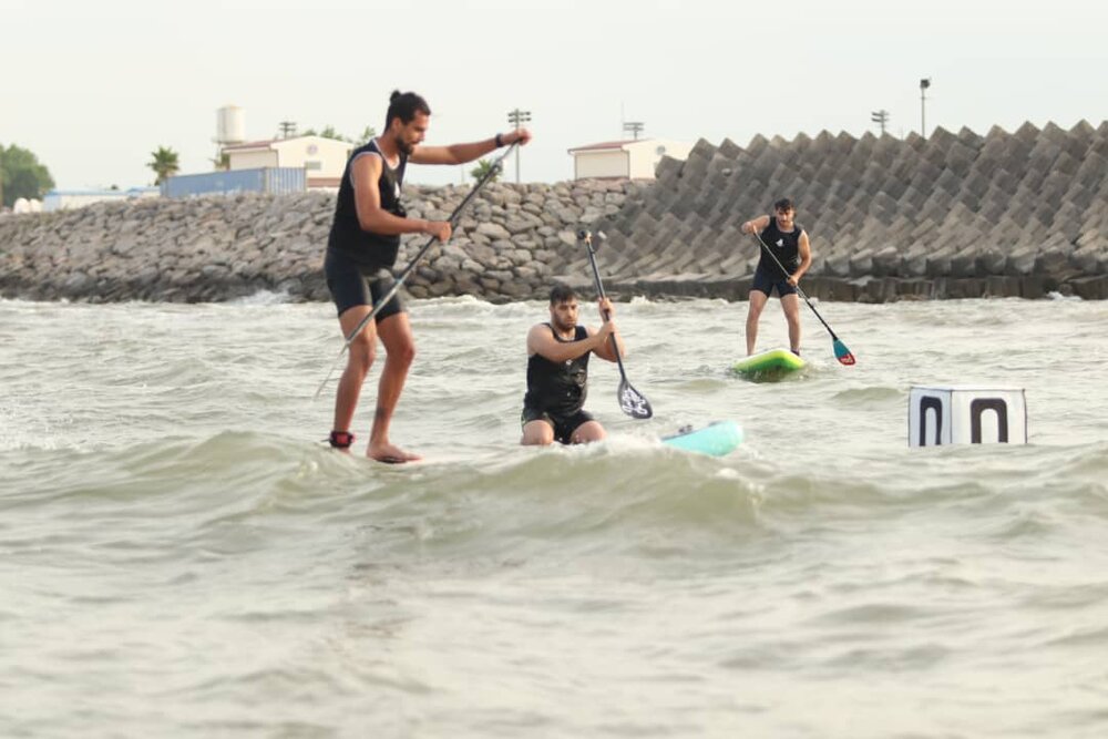 لیگ قهرمانی پدل بورد مارینا کاسپین در منطقه آزاد انزلی آغاز شد