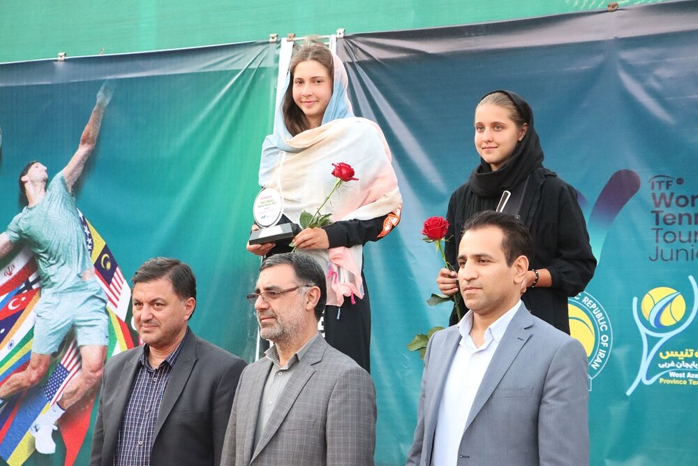با شناخت قهرمانان، تور جهانی تنیس زیر ۱۸ سال گرید ۵ ITF ارومیه به پایان رسید