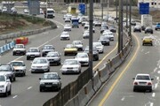 تردد خودرو در جاده های آذربایجان شرقی ۲۷ درصد افزایش یافت