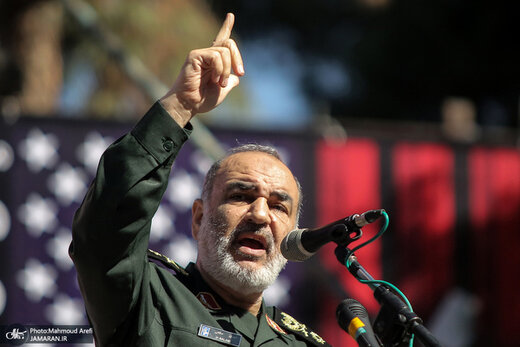 فرمانده کل سپاه: آمریکایی‌ها همه جا هستند جز ایران / فکر کنید، چه قدرتی را شکست داده ایم
