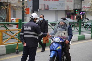 اجرای طرح موتوریار پلیس راهور در هرمزگان