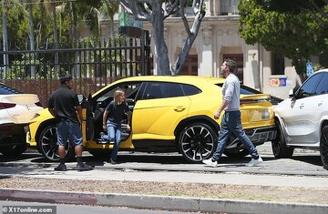 تصادف پسر ۱۰ ساله بن افلک با یک BMW پشت فرمان لامبورگینی!