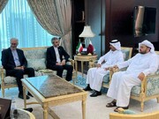 Iran’s Bagheri Kani meets Qatari officials