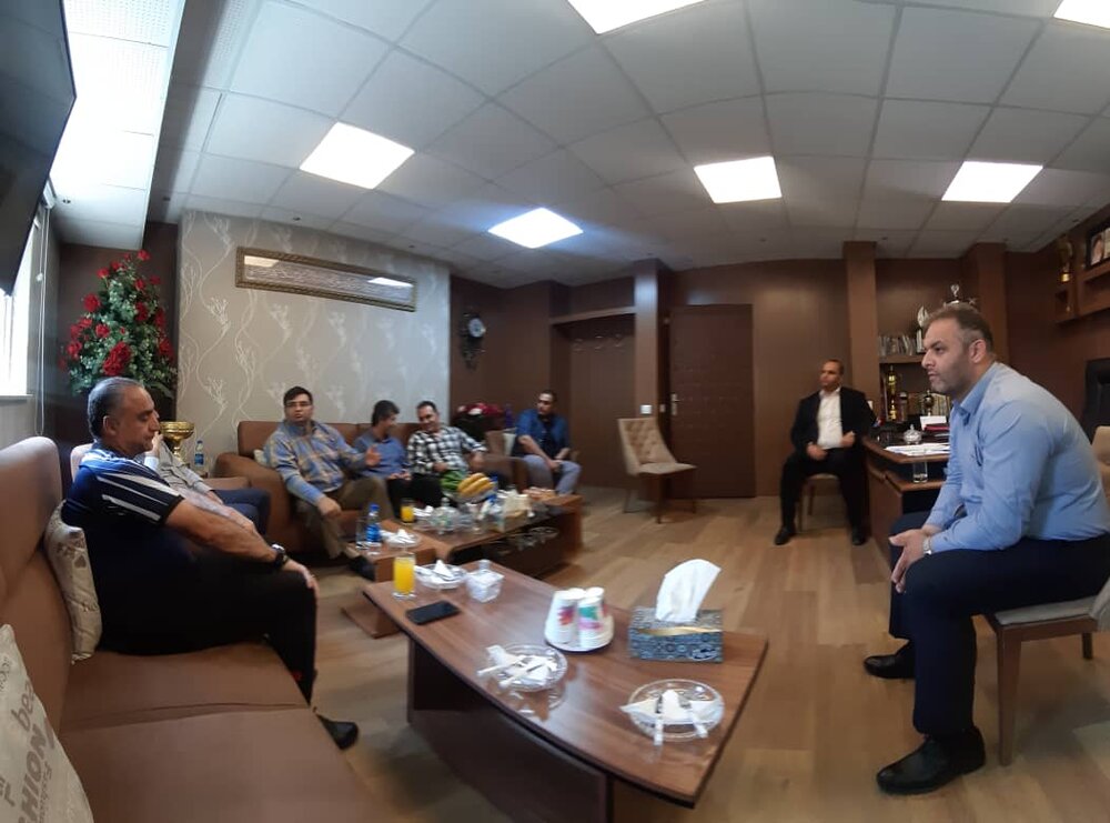 بزرگان وزنهبرداری دور هم جمع شدند/عکس