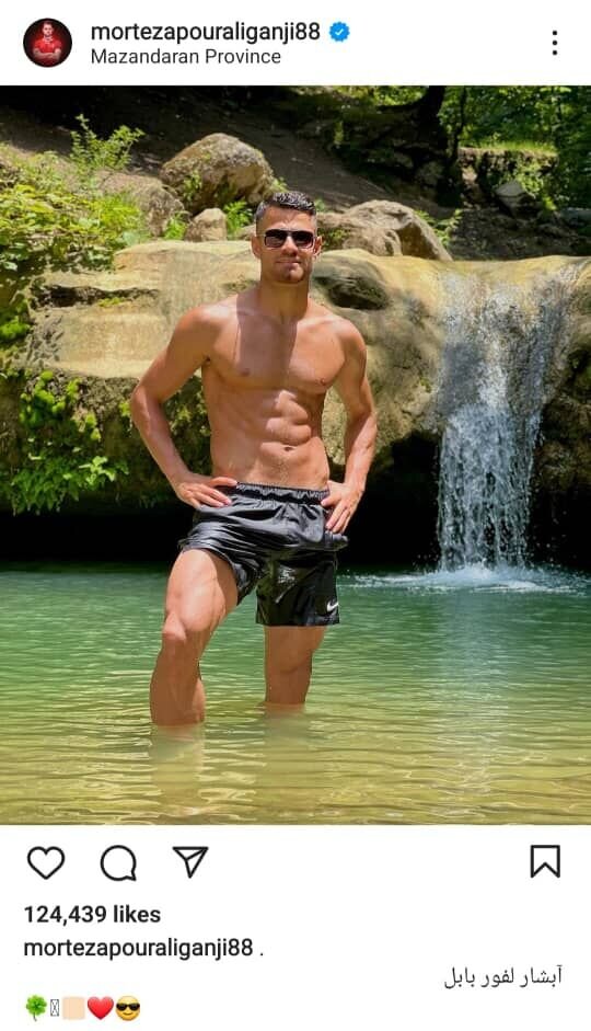 تصویر بازیکن ملیپوش سوژه شد/ عکس