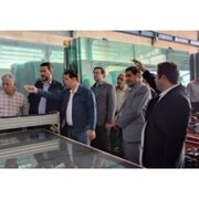 افتتاح طرح توسعه شیشه ایمنی لمینت درشهرکرد