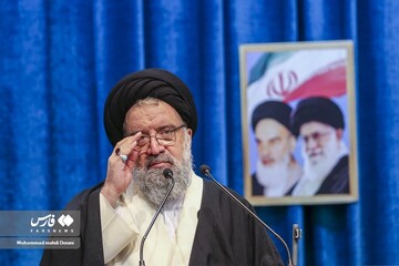 روایت خطیب جمعه تهران از جنگ ۱۲ روزه تا ۴۰ روزه/ بیچارهها چند تاج برای خودشان آماده کرده بودند/ شتر در خواب بیند پنبهدانه! روایت خطیب جمعه تهران از جنگ ۱۲ روزه تا ۴۰ روزه/ بیچارهها چند تاج برای خودشان آماده کرده بودند/ شتر در خواب بیند پنبهدانه!