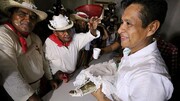ببینید | عجیب‌ترین ازدواج تاریخ جهان؛ وصلت شهردار مکزیکی با یک تمساح