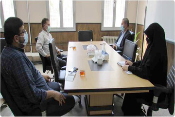 دیدار مدیرکل پدافند غیرعامل استانداری سمنان با مدیرکل کانون پرورش فکری کودکان و نوجوانان استان دیدار مدیرکل پدافند غیرعامل استانداری سمنان با مدیرکل کانون پرورش فکری کودکان و نوجوانان استان