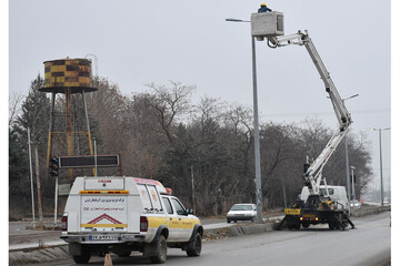 شبکه روشنایی مناطق محروم ارومیه اصلاح شد شبکه روشنایی مناطق محروم ارومیه اصلاح شد
