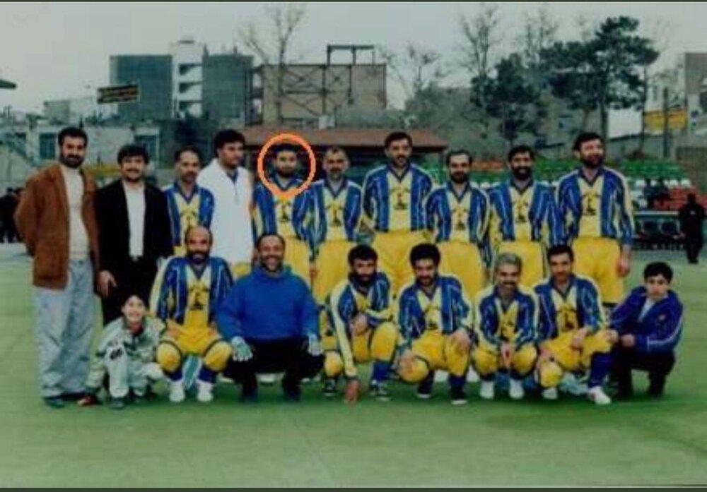 پدر موشکی ایران هم فوتبالیست بود