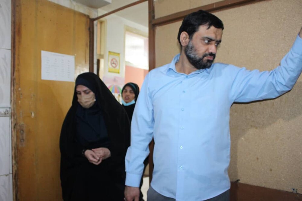 بازدید معاون استاندار خوزستان از مرکز نگهداری زنان بدسرپرست و گرمخانه ٣٠٠ دستگاه