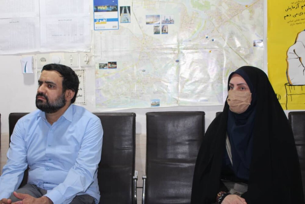 بازدید معاون استاندار خوزستان از مرکز نگهداری زنان بدسرپرست و گرمخانه ٣٠٠ دستگاه