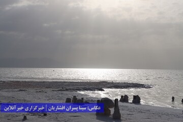 اوضاع نامساعد و در حال خشکی دریاچه ارومیه