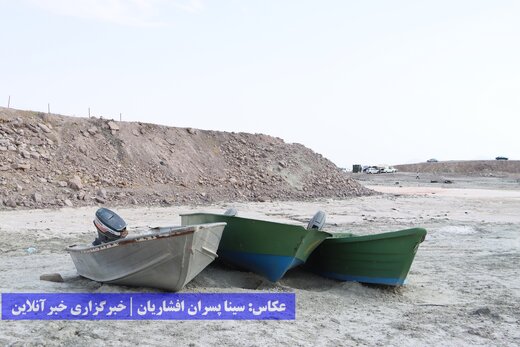 اوضاع نامساعد و در حال خشکی دریاچه ارومیه