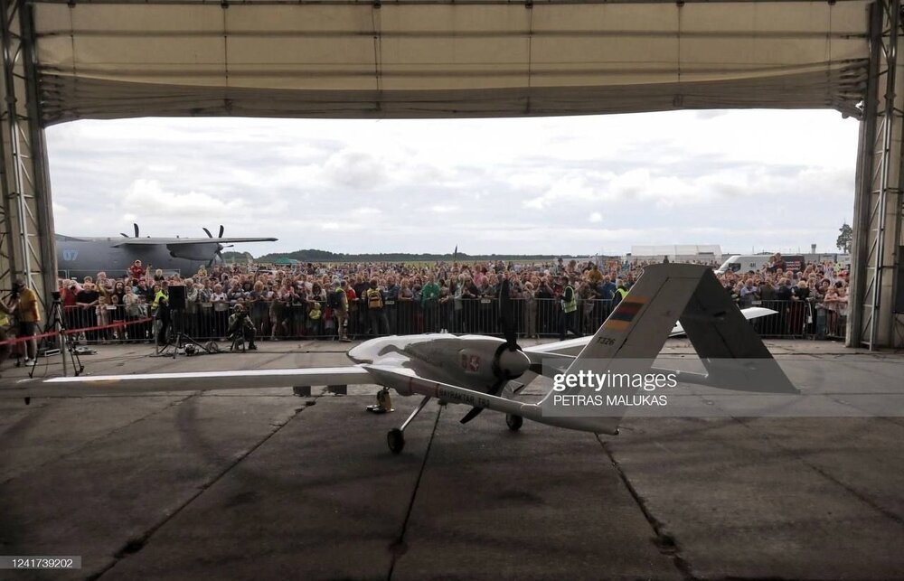 عکس | پهپاد؛ اهدایی مردم لیتوانی به اوکراین!