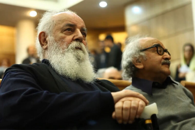 ببینید | حرفهای ساده و صمیمی هوشنگ ابتهاج در شب بزرگداشت خود