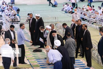 اقامه نماز عید سعید قربان در مصلی تهران