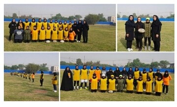 تیم راگبی بانوان خوزستان مهیای اعزام به مسابقات کشوری تیم راگبی بانوان خوزستان مهیای اعزام به مسابقات کشوری