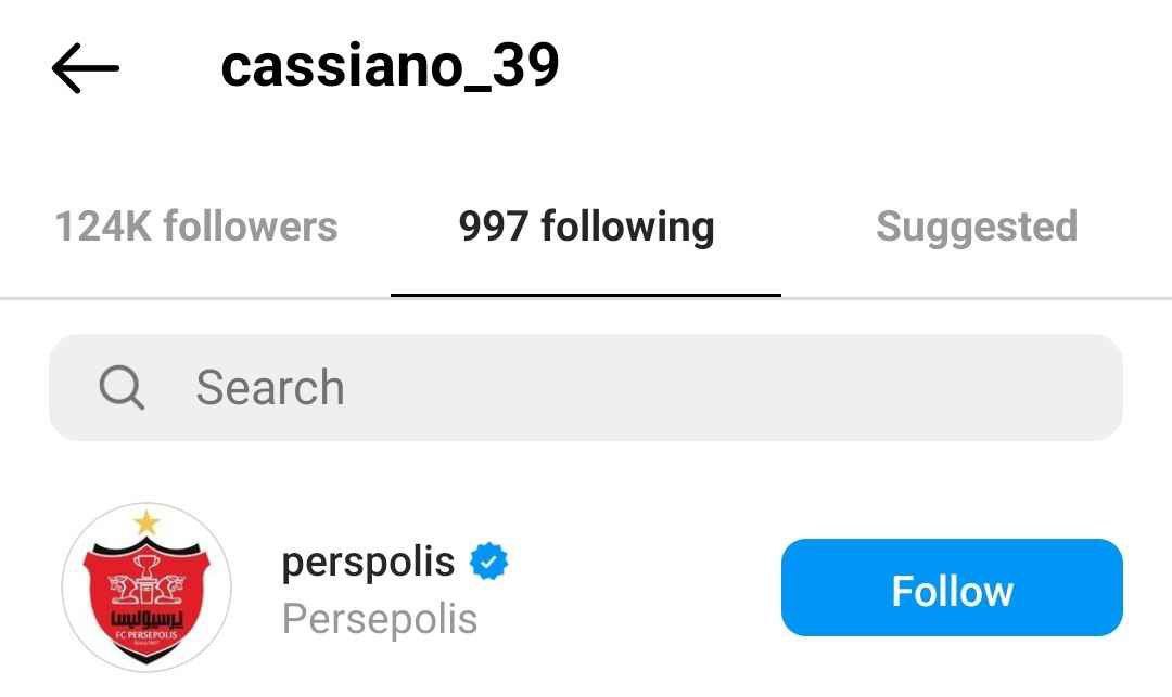 چراغ سبز کاسیانو برای پرسپولیسی شدن/عکس