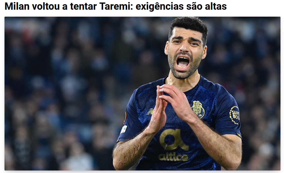 شرط پورتو برای فروش طارمی به میلان/عکس