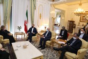 دیدار امیرعبداللهیان با رئیس کمیسیون امور خارجه و مهاجرت سنای ایتالیا