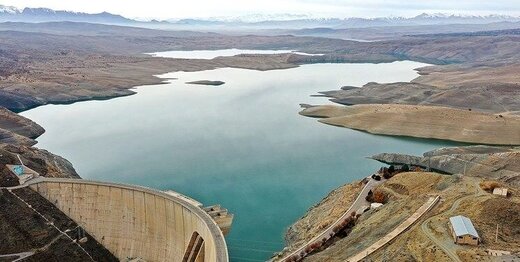 سد جگین در هرمزگان سرریز شد